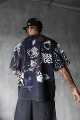 TRICOU PREMIUM NEGRU "ROKS OF AGES"